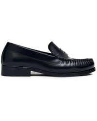 Alohas - Rivet Leather Penny Loafers - Lyst