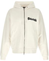 Balenciaga - Graphic-Print Zip-Up Hoodie - Lyst