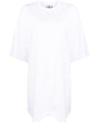 Vetements - Asymmetric-hem Short-sleeve T-shirt - Lyst