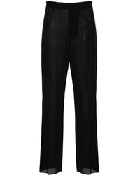 Blumarine - Virgin Wool Trousers - Lyst