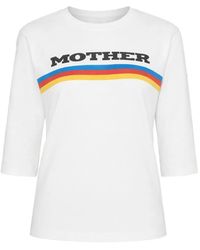 Mother - The Better Half Stripe T-Shirt - Lyst