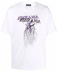 Raf Simons - T-Shirt À Imprimé Graphique - Lyst