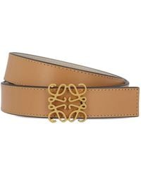 Loewe - Cintura Reversibile Anagram - Lyst