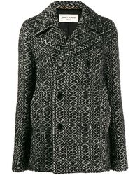 Saint Laurent Coats for Women - Up to 60% off at Lyst.com
