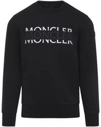 Moncler - Long Sleeve Cotton T-Shirt - Lyst