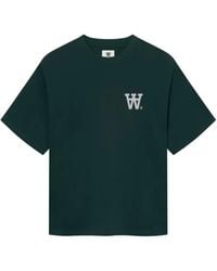 WOOD WOOD - T-Shirt Wwliam À Logo Imprimé - Lyst