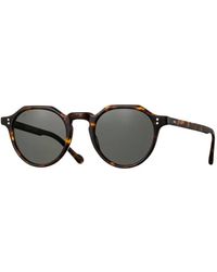 Eyevan Inc. - Attache-E2 Geometric-Frame Sunglasses - Lyst