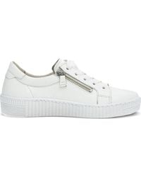 Gabor - Zip-Detail Low-Top Sneakers - Lyst