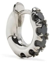 Spinelli Kilcollin - Sterling Diamond Mini Hoop Earring - Lyst