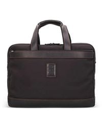 Longchamp - L Boxford Leather-Trim Briefcase - Lyst