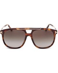 Tom Ford - Sam-02 Browline Sunglasses - Lyst