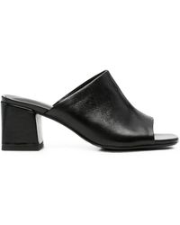 Linda Baumann - Open-Toe Block-Heel Sandals - Lyst