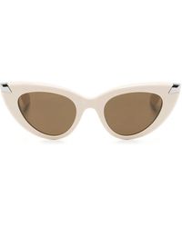 McQueen - Gafas de sol Punk Rivet con montura cat eye - Lyst