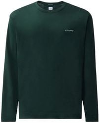 C.P. Company - Sweat À Logo Imprimé À Manches Longues - Lyst