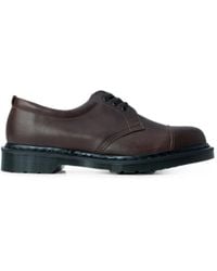 Dr. Martens - X Mhl 1461 Stitched-Cap Leather Derby Shoes - Lyst