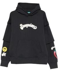 Barrow - Layered Graphic-Print Hoodie - Lyst