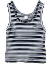 AAPE BY A BATHING AP - Logo Embroidered Strip Top - Lyst