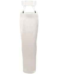 Vestiaire d'un Oiseau Libre - Suspender-Straps Maxi Skirt - Lyst
