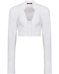 Balmain - Camicie Bianche - Lyst