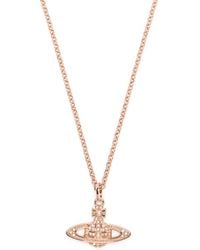 Vivienne Westwood - Orb-Pendant Crystal-Embellished Necklace - Lyst
