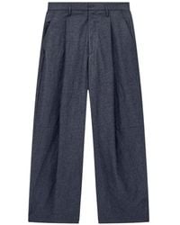 Giorgio Armani - Pleated Virgin-Wool Trousers - Lyst
