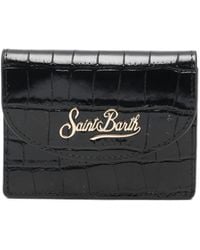 MC2 Saint Barth - Croc-Effect Leather Wallet - Lyst