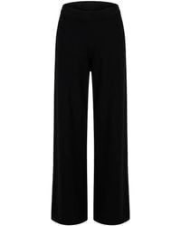 12 STOREEZ - Fine-Knit Elasticated-Waistband Trousers - Lyst