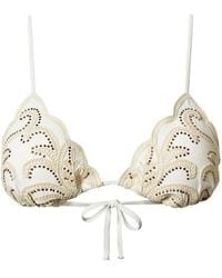 Twinset - Gestricktes Bikinioberteil - Lyst