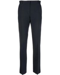 Valentino Garavani - Wool-Silk Blend Tailored Trousers - Lyst