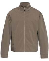 FRAME - Stand-Up Collar Jacket - Lyst