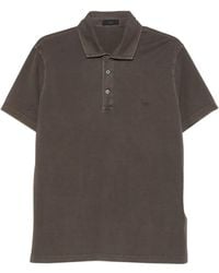 Fay - Poloshirt Met Knopen - Lyst