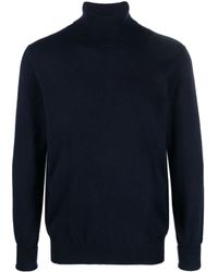 Ballantyne - Logo-Embroidered Roll-Neck Cashmere Jumper - Lyst