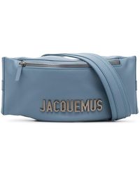 Jacquemus Blue La Banane Leather Cross Body Bag
