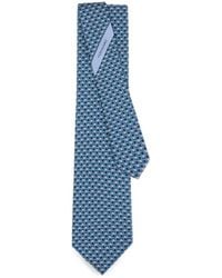 Ferragamo - Soccer-Print Silk Tie - Lyst