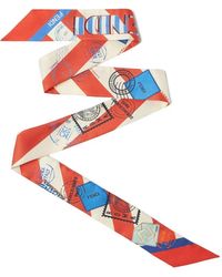 Fendi - Sciarpa A Righe - Lyst
