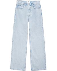 Anine Bing - Hugh High-Rise Wide-Leg Jeans - Lyst