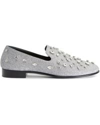 Giuseppe Zanotti - Seymour Bijoux 15Mm Loafers - Lyst