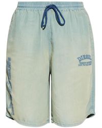 DIESEL - D-Enimos Drawstring Shorts - Lyst