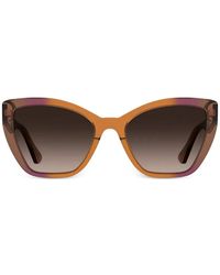 Moschino - Cat-Eye Frame Sunglasses - Lyst
