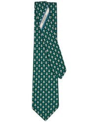 Ferragamo - Teddy Print Silk Tie - Lyst