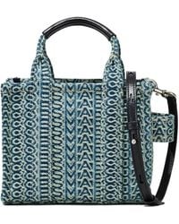 Marc Jacobs - Bolso The Washed Monogram Crossbody Tote - Lyst