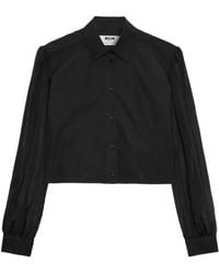 MSGM - Langärmeliges Hemd - Lyst
