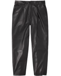Closed - Blomberg Wide-leg Leather Trousers - Lyst