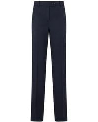 Moschino - Virgin Wool Straight-Leg Trousers - Lyst