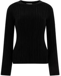 Loulou - Ribbed Long-Sleeve T-Shirt - Lyst