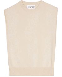OperaSPORT - Camille Sleeveless Knitted Vest - Lyst
