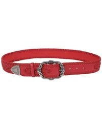Ermanno Scervino - Braided Floral-Buckle Belt - Lyst