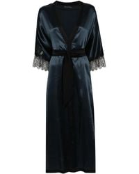 Carine Gilson - V-Neck Silk Kaftan - Lyst