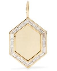 Lizzie Mandler - 18Kt Diamond Charm - Lyst