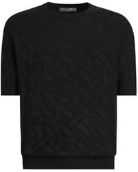 Dolce & Gabbana - Short Sleeve Patterned T-Shirt - Lyst